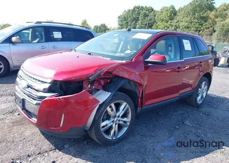 2014 Ford Edge Limited z USA, uszkodzony, nr VIN 2FMDK4KC7EBA81106